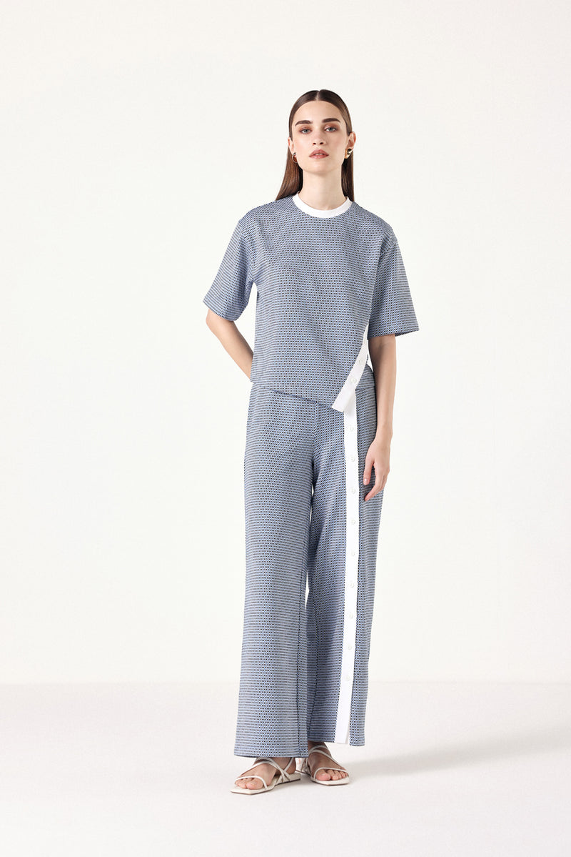 Mini Grid Jacquard Co-ord Set