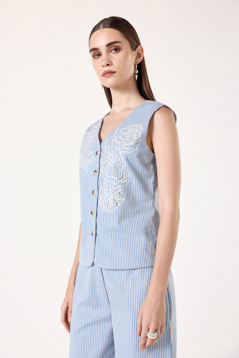Rosaline Vest Top