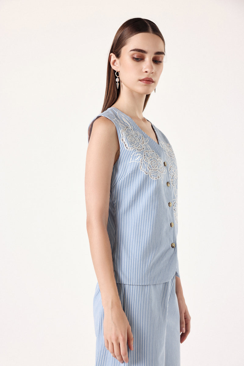 Rosaline Vest Top