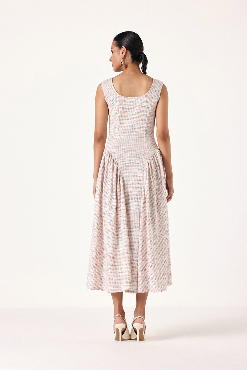 Weave-Woke Corset Dress