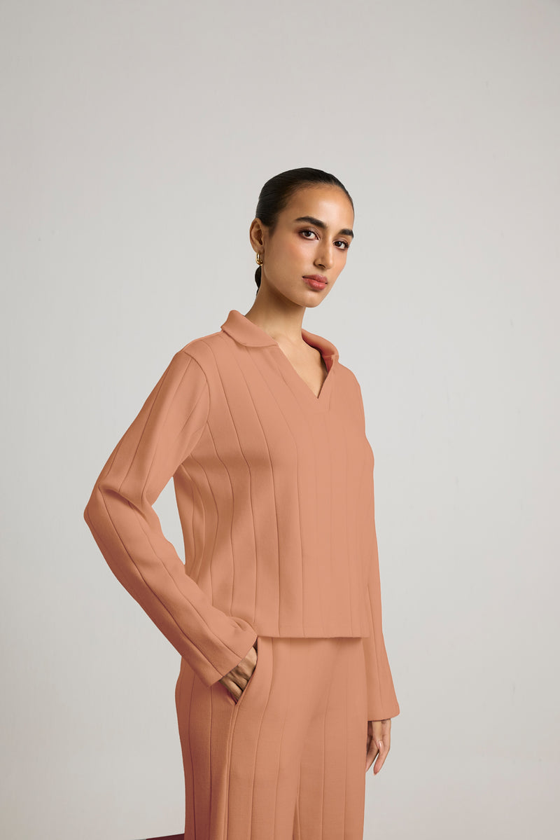 Tactile Pleated Co-ord Set - IC