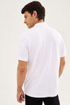 Classic White Cuban Collar Shirt