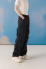 Quirky Ruched Pants - Black