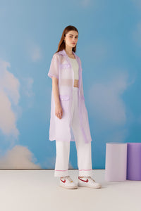 Lavender & White