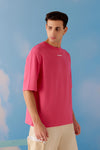 Kaizen Oversized Unisex Tee - Pink