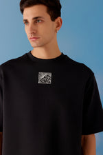 Zen Oversized Unisex Tee - Black