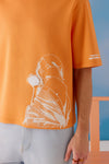 Imperfect Oversized Unisex Tee - Tang Orange