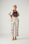 Flaky coca-milk co-ord set
