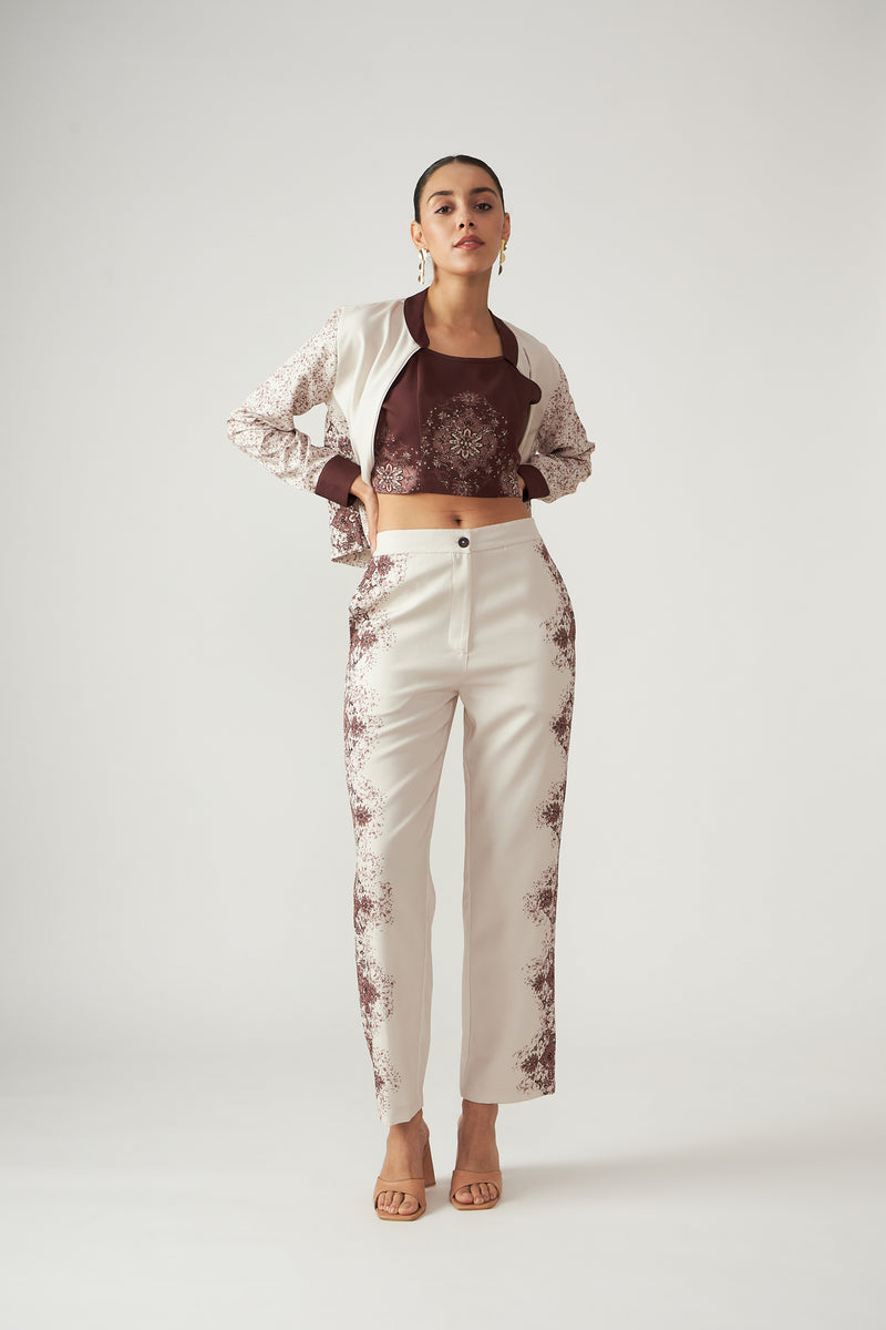 Flaky coca-milk co-ord set