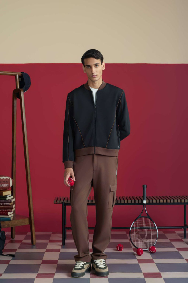 Sleek Scuba Bomber Jacket