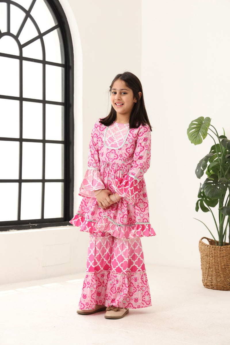 Spunkies Girls Pink Long Sleeve Set