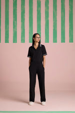 Comfique Texture Pants - Black