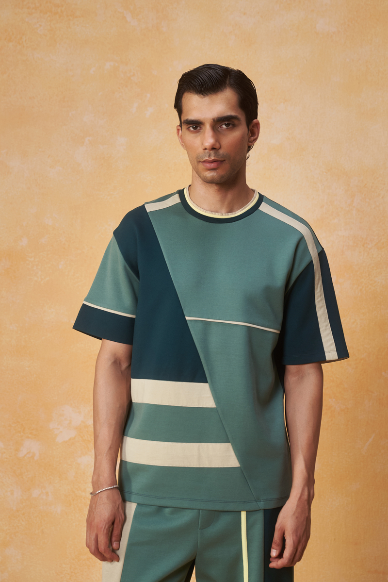 Diagonal Panel Co-ord Set
