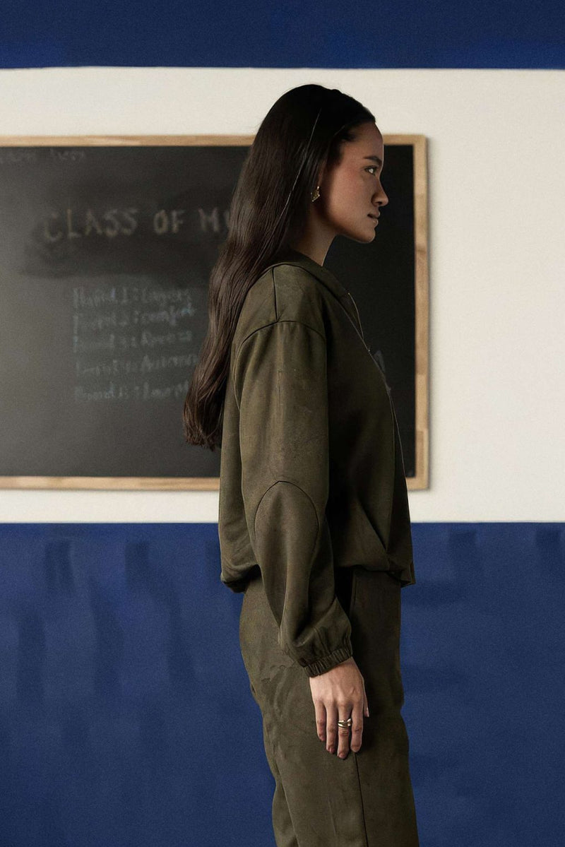 SuedeFlick Hoody Jacket