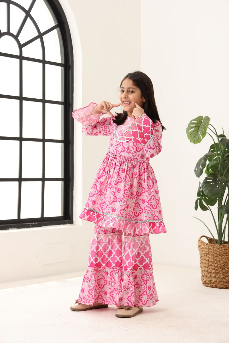 Spunkies Girls Pink Long Sleeve Set