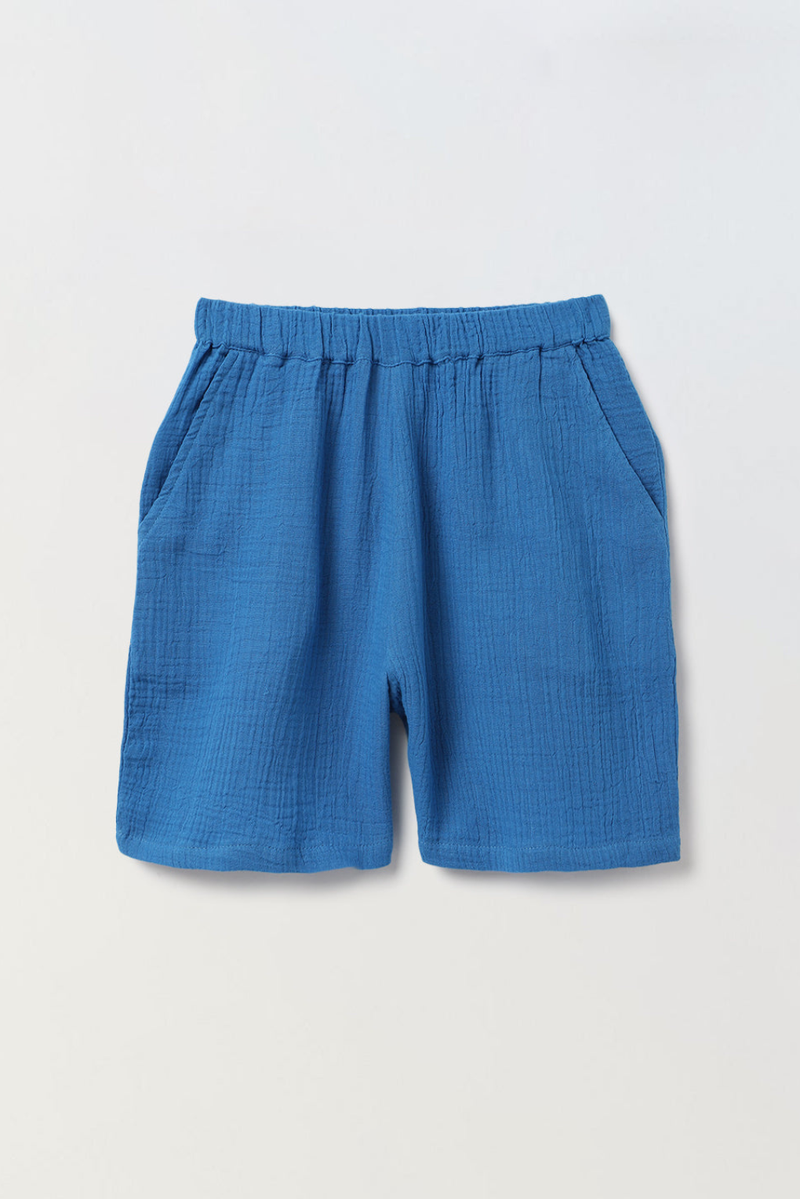 Boys Blue Gauze Summer Sets