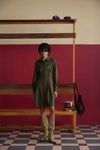 Olive Cinch Dress