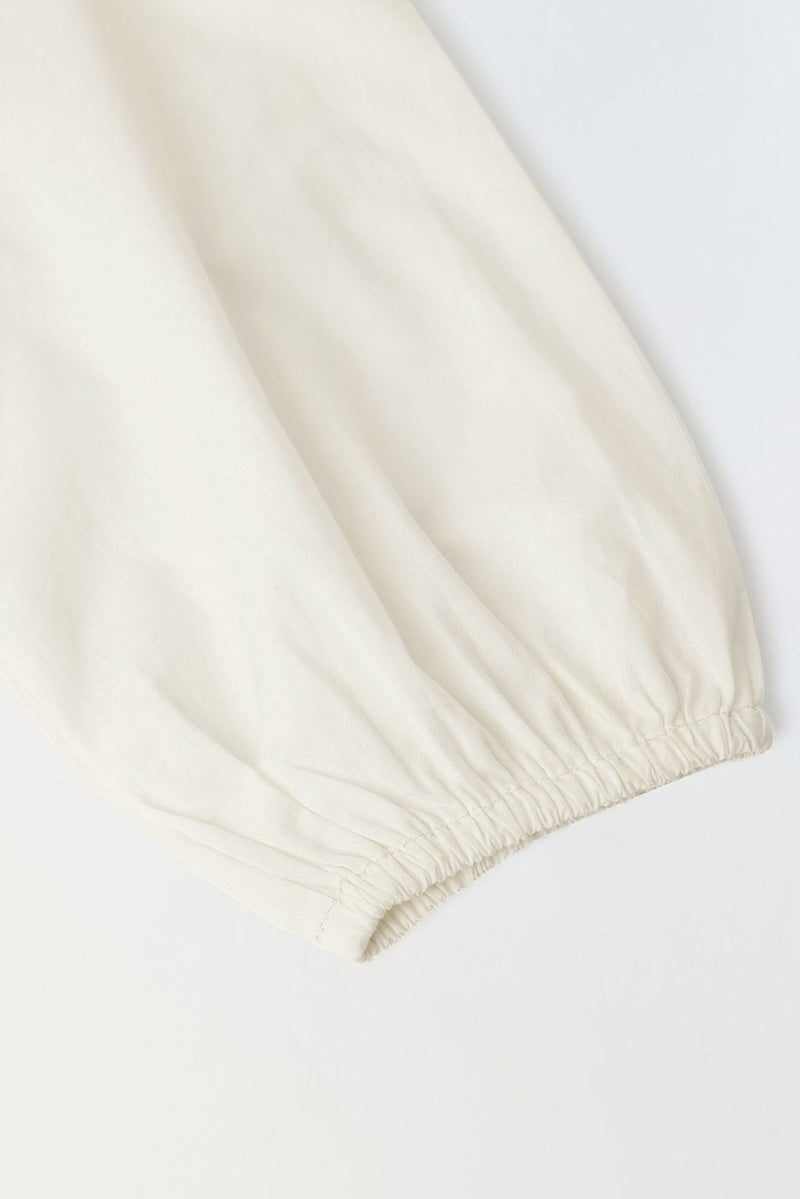 White Eyelet Lace Ruffle Dress-Girls