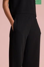 Comfique Texture Pants - Black