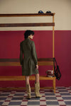 Olive Cinch Dress