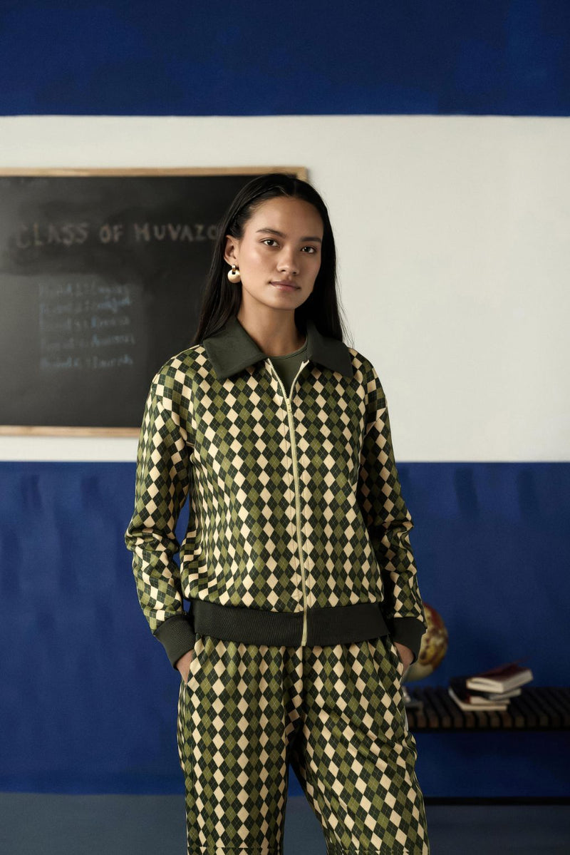Harlequin Zip’up Jacket
