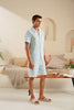 Spruce Blue Shorts Co-ord Set