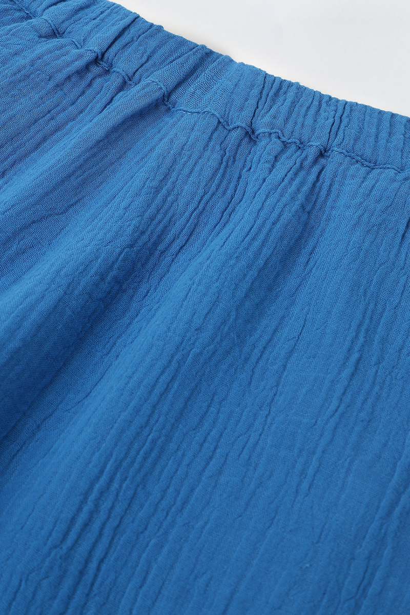 Boys Blue Gauze Summer Sets