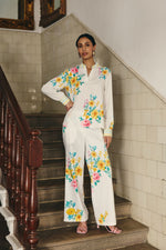 White Botanica Dobby Tunic