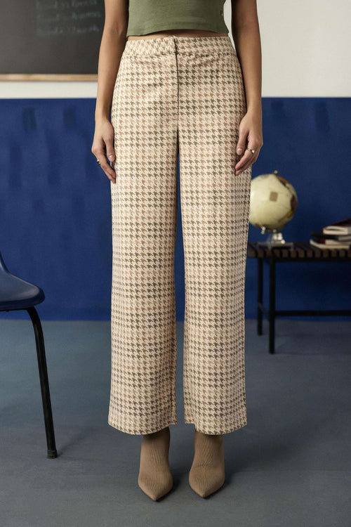 Monochrome Weave Pants