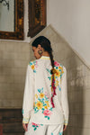 White Botanica Dobby Tunic