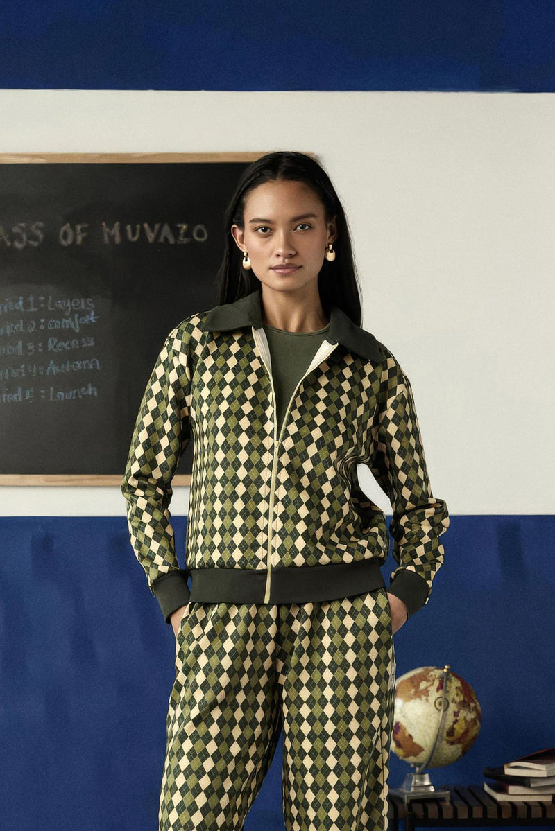 Harlequin Zip’up Jacket