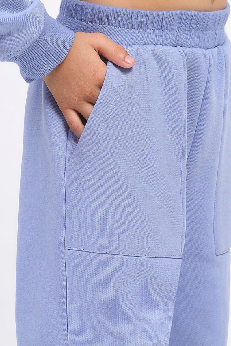 Spunkies Boys Blue Long Sleeve Sweatshirt Set