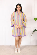 Cassata Swirl Collar Dress