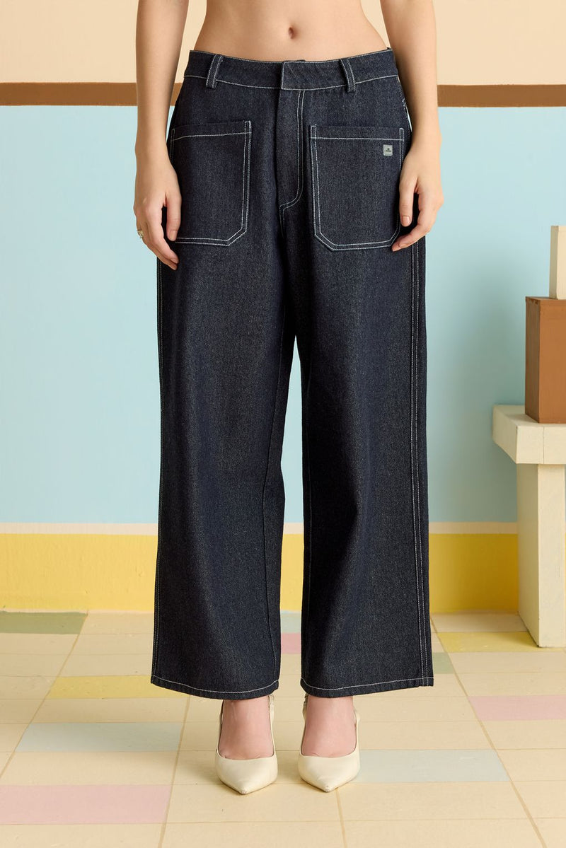 Indigo Denim Pants