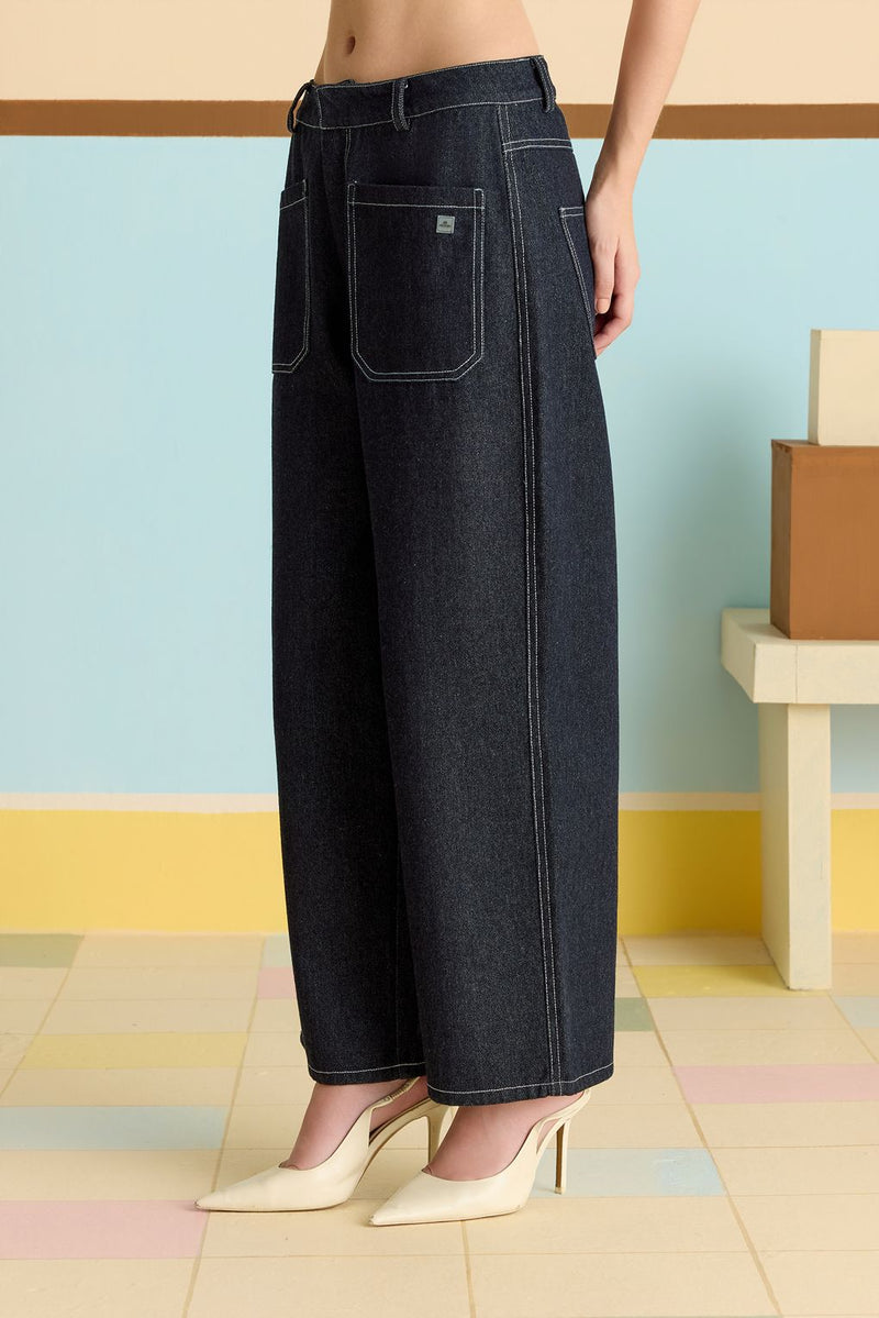 Indigo Denim Pants