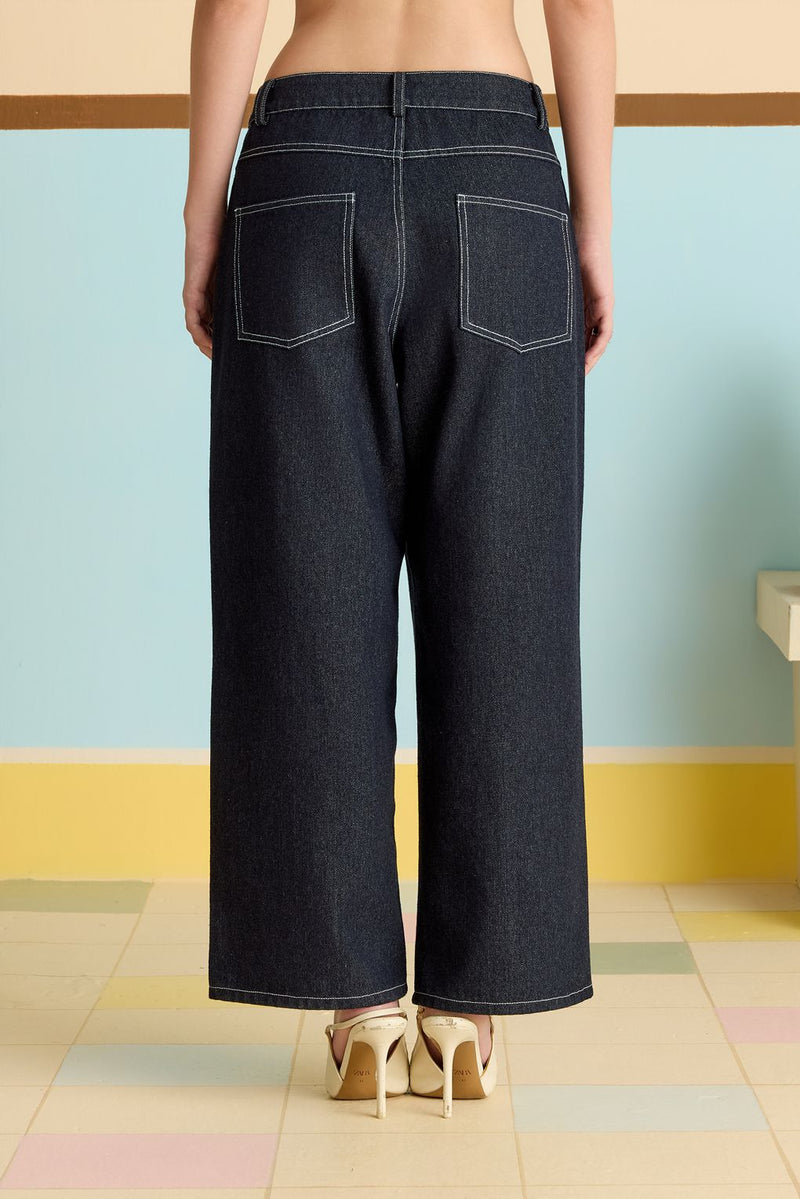 Indigo Denim Pants
