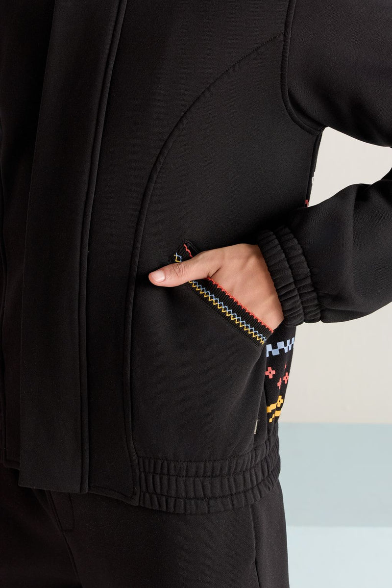 Nomad Embellished Bomber Jacket