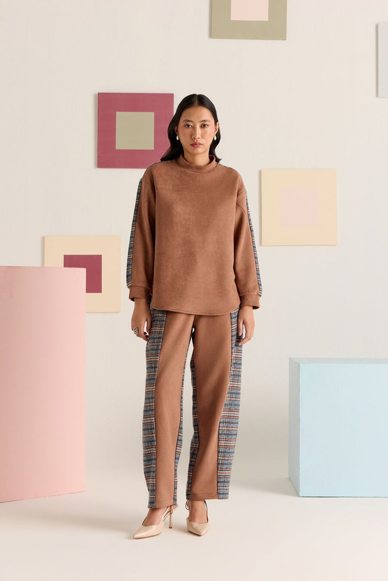 Hearth Check Balloon Pants