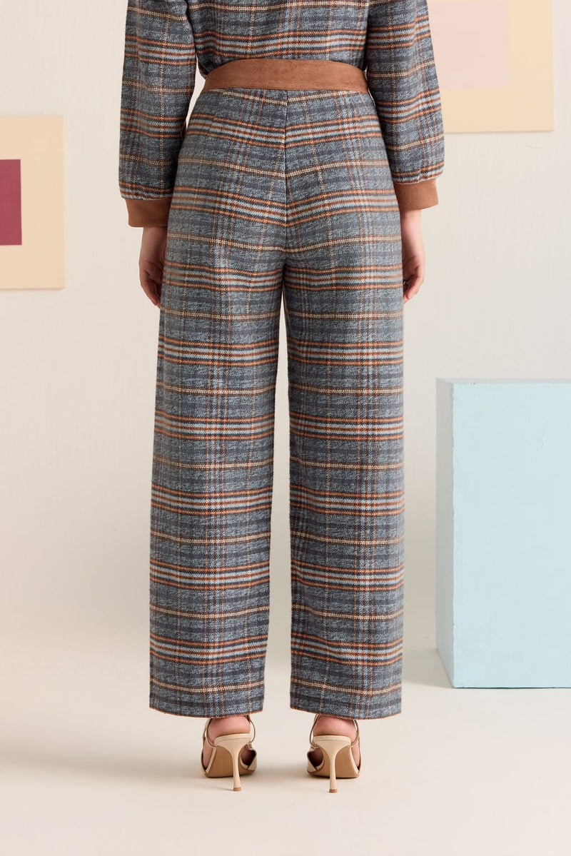 Hearth Check Balloon Pants
