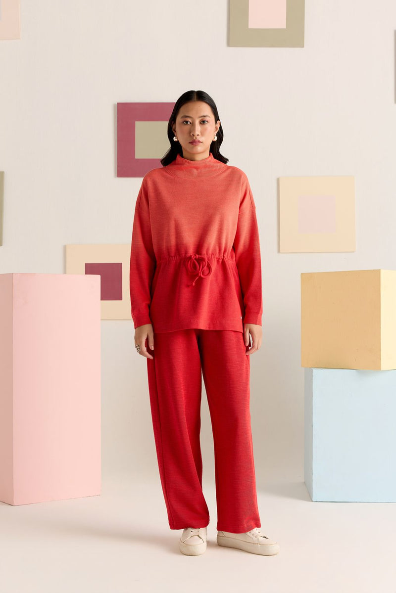 Rust Fade Sunset Ember Co-ord Set