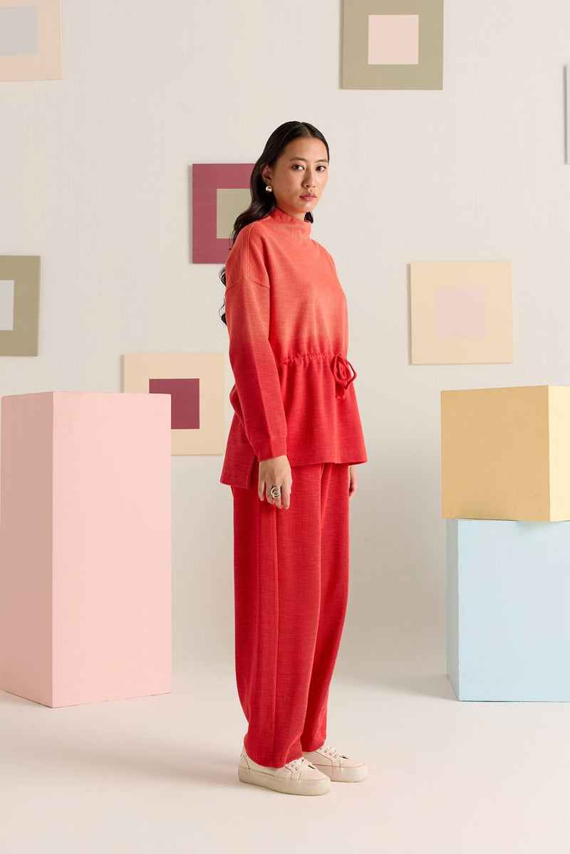 Rust Fade Sunset Ember Co-ord Set