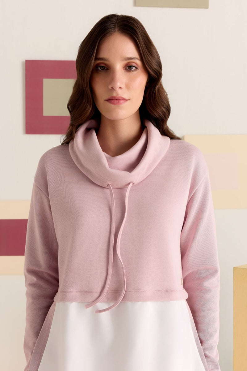 Blush Cowl Co-ord Set