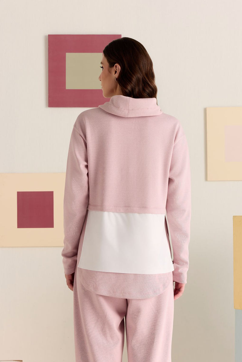 Blush Cowl Co-ord Set
