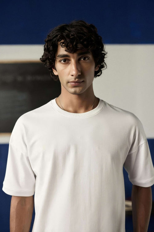 White Crew Neck T-shirt