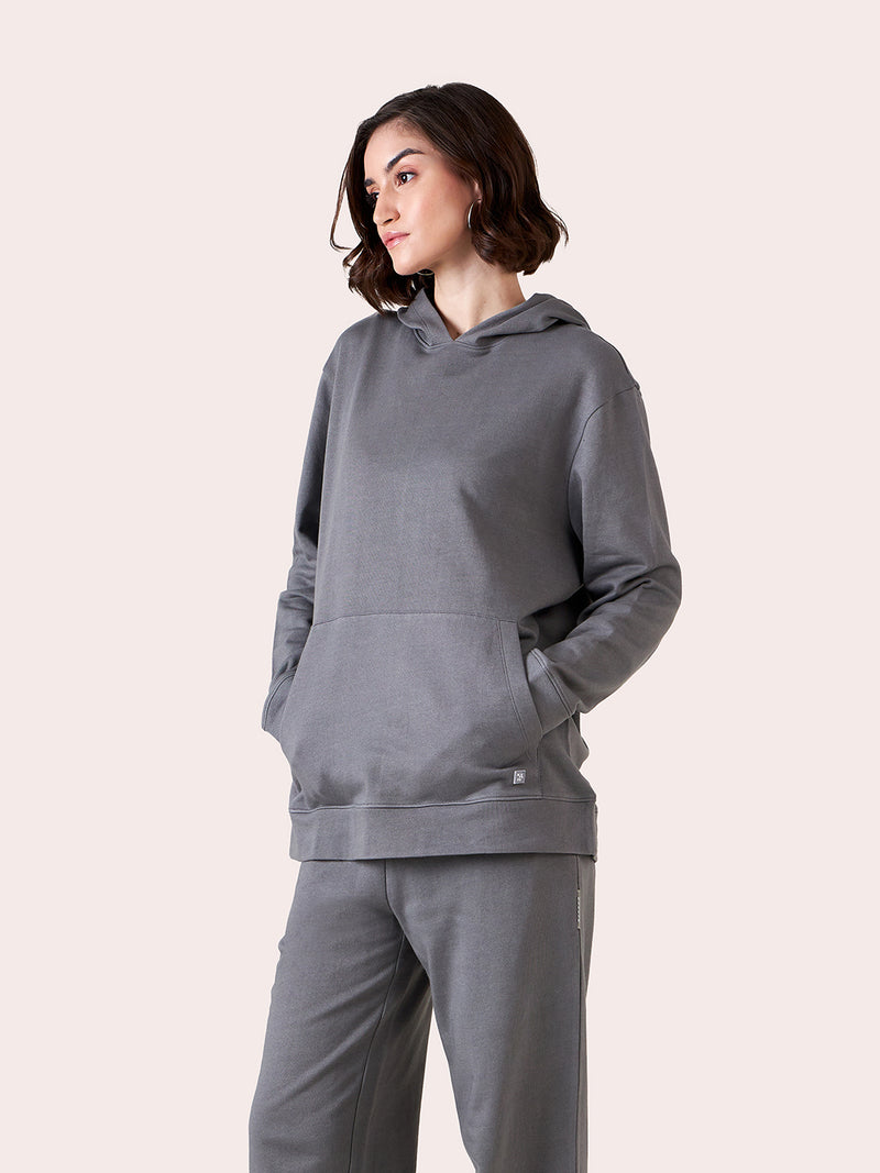 Charcoal Opulent Comfo Cozy Pullover
