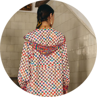 Kaleido Grid Hoody Co-ord Set