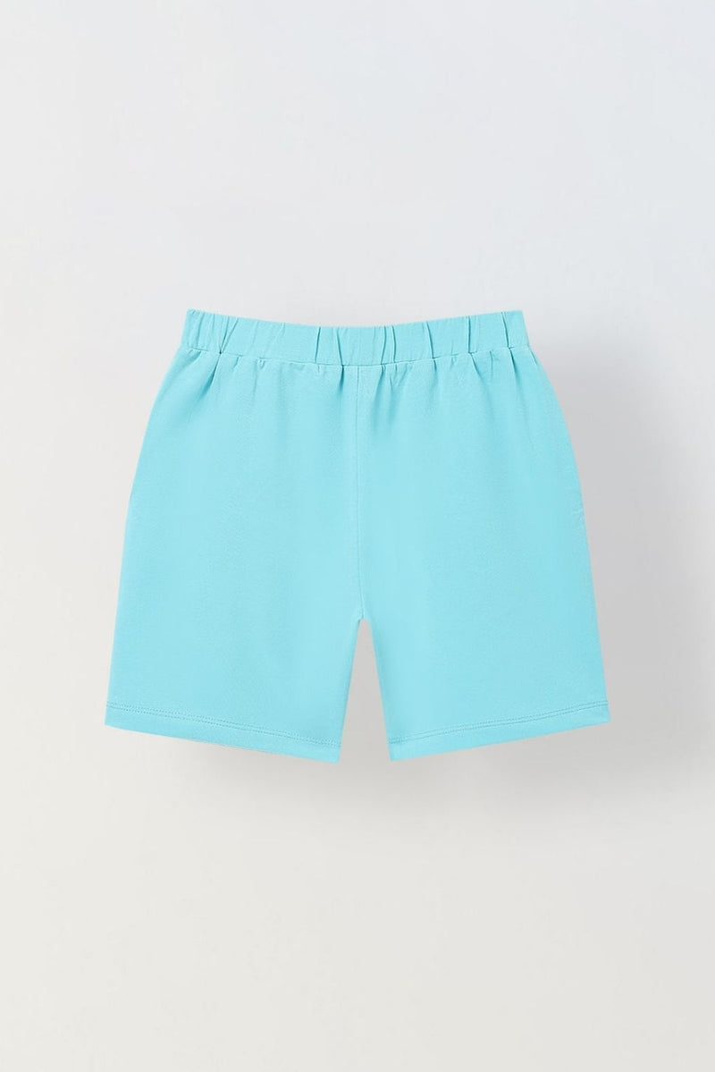 Spunkies Boys Polo Everyday Play Sets- Aqua