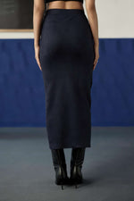 Indivra Suede Skirt