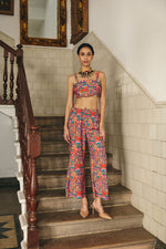 Kaleido Grid Collar Co-ord Set