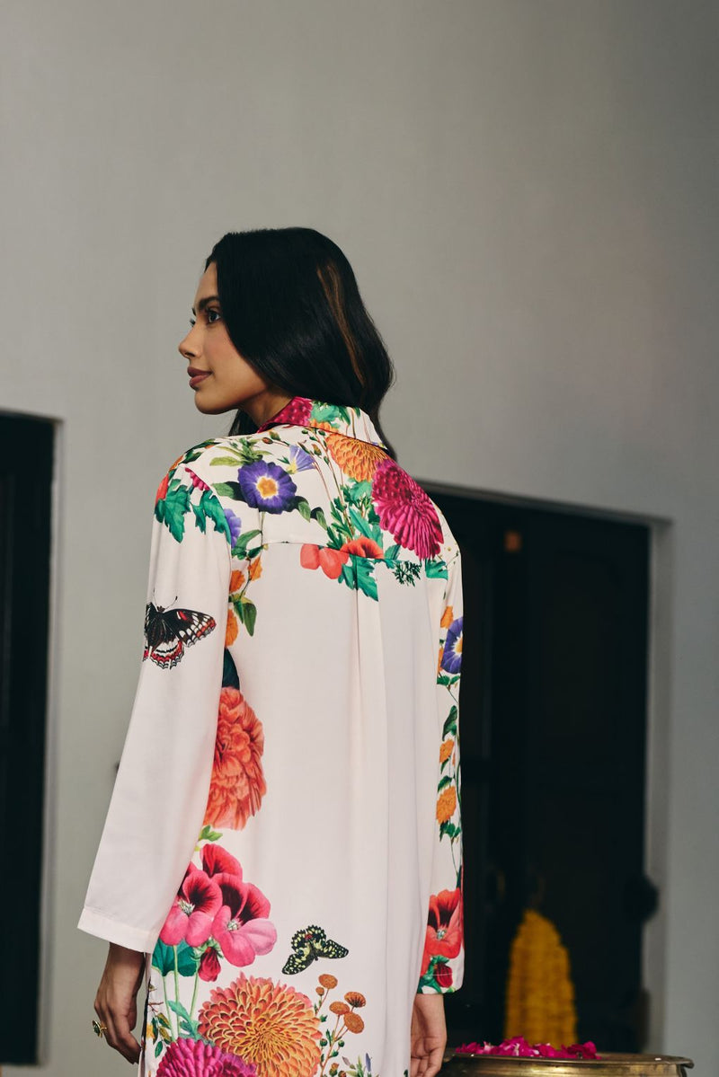 Garden Flutter Kurta